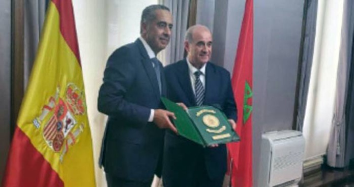 Série d’entretiens d’Abdellatif Hammouchi avec ses homologues espagnols Série d’entretiens d’Abdellatif Hammouchi avec ses homologues espagnols