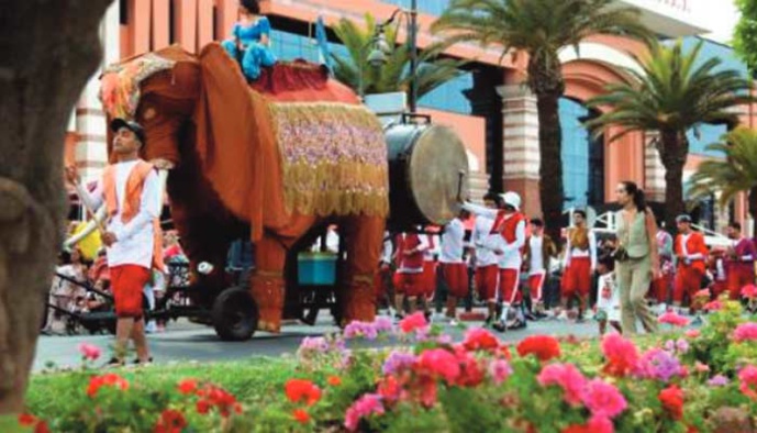 La cité ocre vibre au rythme de son Festival "Marrakech fait son cirque" La cité ocre vibre au rythme de son Festival "Marrakech fait son cirque"