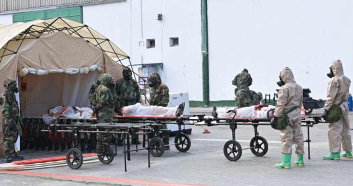 Exercice de lutte contre les armes de destruction massive au port militaire d’Agadir