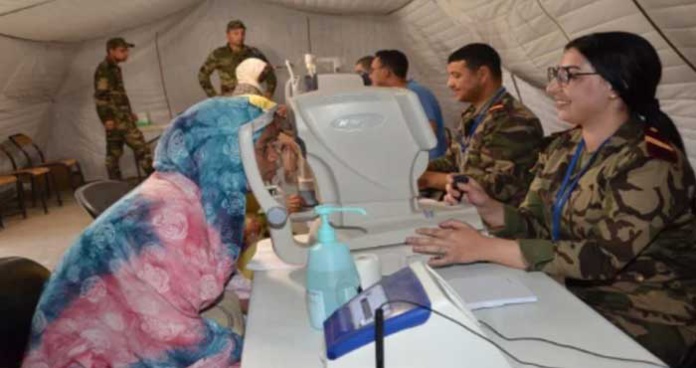 Déploiement d'un hôpital médicochirurgical de campagne dans la province de Tata Déploiement d'un hôpital médicochirurgical de campagne dans la province de Tata