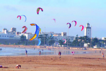 Le “Pavillon bleu” hissé sur la plage d’Essaouira Le “Pavillon bleu” hissé sur la plage d’Essaouira