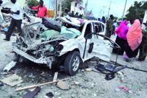 Un attentat shebab contre un hôtel de Mogadiscio fait au moins treize morts Un attentat shebab contre un hôtel de Mogadiscio fait au moins treize morts