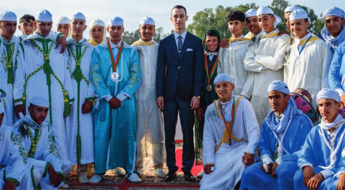 SAR le Prince Héritier Moulay El Hassan préside la finale du 23ème Trophée Hassan II des arts équestres traditionnels “Tbourida” SAR le Prince Héritier Moulay El Hassan préside la finale du 23ème Trophée Hassan II des arts équestres traditionnels “Tbourida”