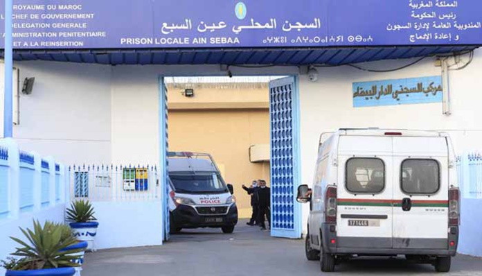 L’administration de la prison locale Aïn Sebaa I dément de prétendus appels téléphoniques d'un détenu avec des responsables de la région de l’Oriental L’administration de la prison locale Aïn Sebaa I dément de prétendus appels téléphoniques d'un détenu avec des responsables de la région de l’Oriental