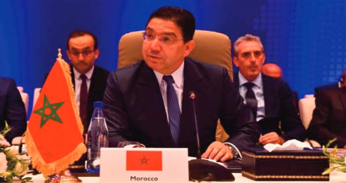 Nasser Bourita met en avant la Vision Royale en matière de coopération africaine et de partenariat multilatéral dans la lutte contre le terrorisme Nasser Bourita met en avant la Vision Royale en matière de coopération africaine et de partenariat multilatéral dans la lutte contre le terrorisme