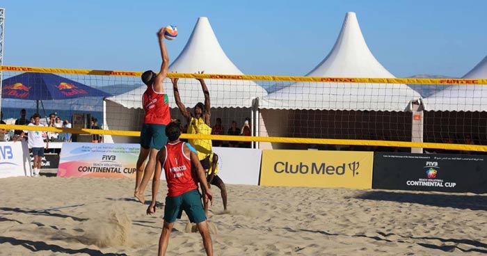 Martil à l’heure du championnat d'Afrique de beach-volley Martil à l’heure du championnat d'Afrique de beach-volley