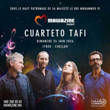 "Cuarteto Tafi" fait vibrer la scène emblématique de Chellah "Cuarteto Tafi" fait vibrer la scène emblématique de Chellah