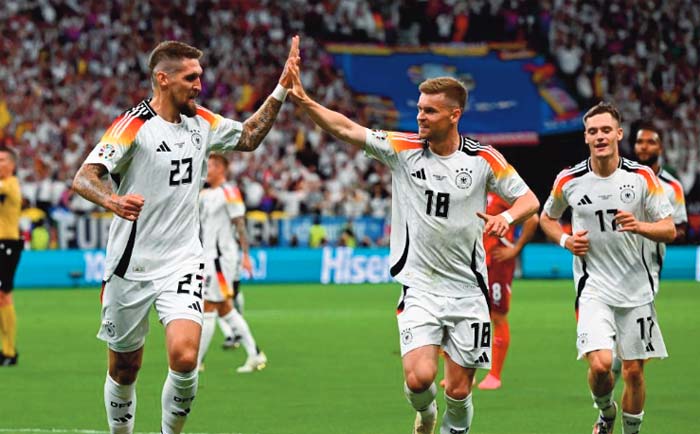 L'Allemagne première, la Suisse en huitièmes L'Allemagne première, la Suisse en huitièmes
