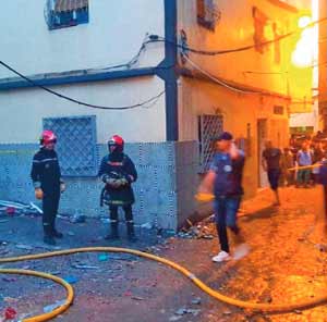 Deux morts et six blessés dans l’explosion d’une bonbonne de gaz à Tanger Deux morts et six blessés dans l’explosion d’une bonbonne de gaz à Tanger