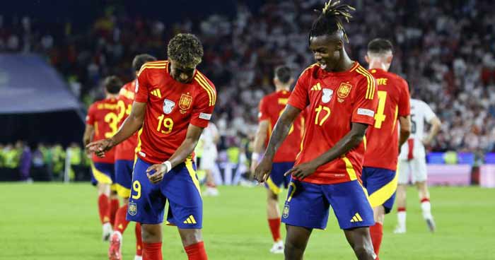Euro-2024. Sans pitié, l'Espagne éteint le rêve géorgien 
 Euro-2024. Sans pitié, l'Espagne éteint le rêve géorgien