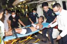 L'explosion d'un entrepôt à Tianjin en Chine fait 44 morts L'explosion d'un entrepôt à Tianjin en Chine fait 44 morts