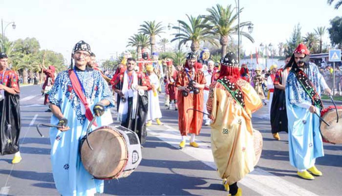 A Agadir, le Carnaval "Biyelmawn" célèbre le patrimoine amazigh A Agadir, le Carnaval "Biyelmawn" célèbre le patrimoine amazigh