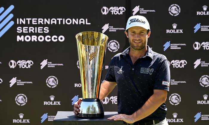 2ème édition des International Series Morocco de golf. Victoire du Néo-Zélandais Ben Campbell 2ème édition des International Series Morocco de golf. Victoire du Néo-Zélandais Ben Campbell