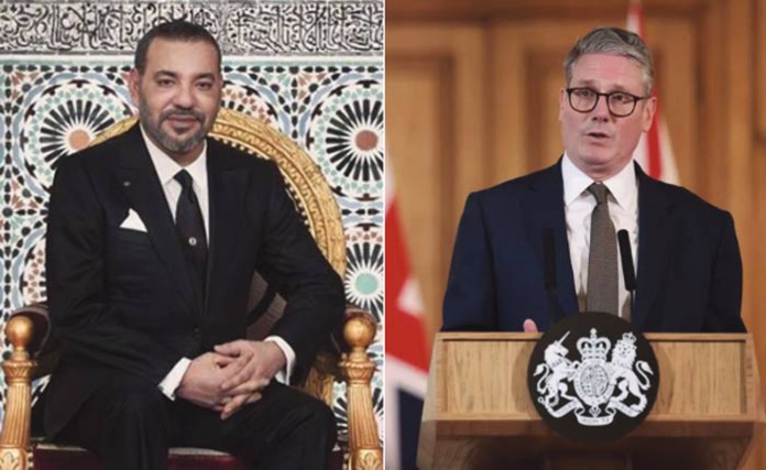 SM le Roi félicite M. Keir Starmer à l'occasion de son investiture Premier ministre du Royaume-Uni  SM le Roi félicite M. Keir Starmer à l'occasion de son investiture Premier ministre du Royaume-Uni