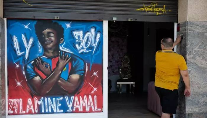 Lamine Yamal, l'étoile de la Roja qui illumine le quartier populaire de Rocafonda Lamine Yamal, l'étoile de la Roja qui illumine le quartier populaire de Rocafonda