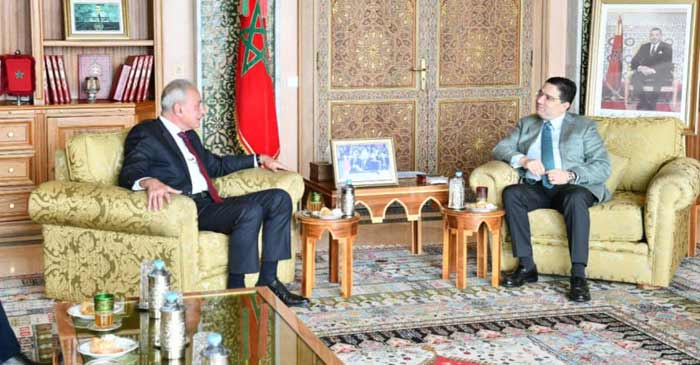 Le SG de l'UpM salue le rôle important de SM le Roi, Président du Comité Al Qods, dans la défense de la cause palestinienne Le SG de l'UpM salue le rôle important de SM le Roi, Président du Comité Al Qods, dans la défense de la cause palestinienne