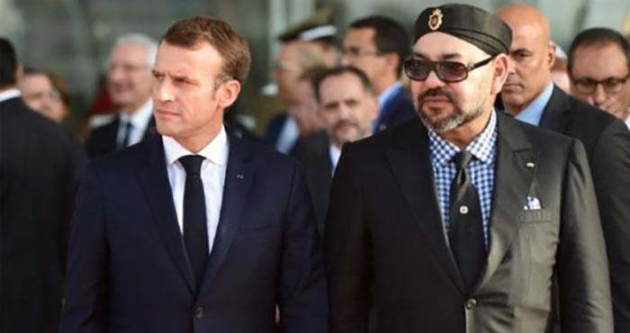 Dans une évolution significative, le Président français annonce officiellement à SM le Roi qu’il "considère que le présent et l'avenir du Sahara occidental s'inscrivent dans le cadre de la souveraineté marocaine" (Cabinet Royal) Dans une évolution significative, le Président français annonce officiellement à SM le Roi qu’il "considère que le présent et l'avenir du Sahara occidental s'inscrivent dans le cadre de la souveraineté marocaine" (Cabinet Royal)