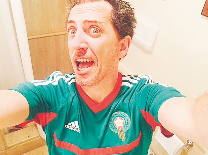 Gad Elmaleh, fervent supporter des Lions de l’Atlas