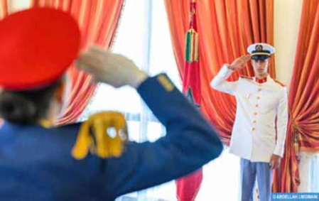 Sa Majesté le Roi reçoit les vœux de la famille des Forces Armées Royales Sa Majesté le Roi reçoit les vœux de la famille des Forces Armées Royales