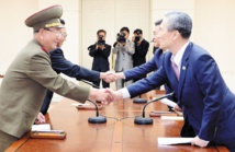 Un accord entre les deux Corées permet la désescalade Un accord entre les deux Corées permet la désescalade