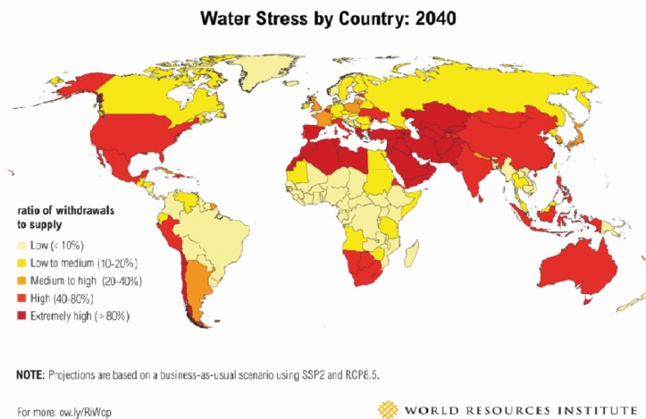 Le Maroc devrait affronter un stress hydrique extrême dans 25 ans Le Maroc devrait affronter un stress hydrique extrême dans 25 ans
