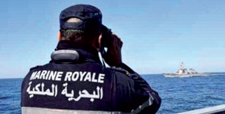 Immigration La Marine Royale porte assistance à 124 Subsahariens candidats à la migration irrégulière Immigration La Marine Royale porte assistance à 124 Subsahariens candidats à la migration irrégulière