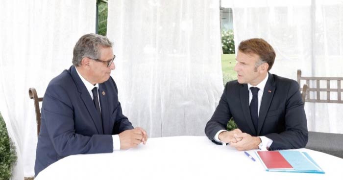 Le chef du gouvernement reçu par le Président français Le chef du gouvernement reçu par le Président français