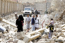 Raids aériens intensifs de la coalition sur Sanaa Raids aériens intensifs de la coalition sur Sanaa