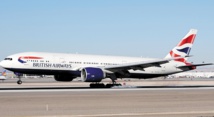 Un Boeing 777 de British Airways prend feu au roulage à Las Vegas Un Boeing 777 de British Airways prend feu au roulage à Las Vegas