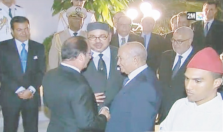 Le Président de la République française à l’issue de son séjour au Royaume Le Président de la République française à l’issue de son séjour au Royaume