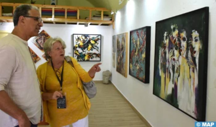 Ouverture du 7ème Salon international d’art contemporain de Tanger Ouverture du 7ème Salon international d’art contemporain de Tanger