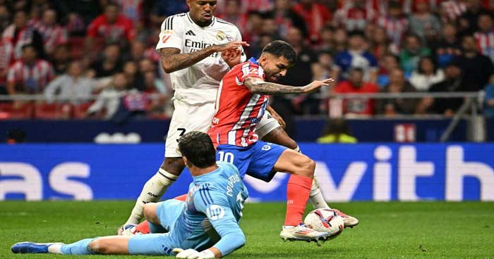 L'Atlético force le nul au Real L'Atlético force le nul au Real