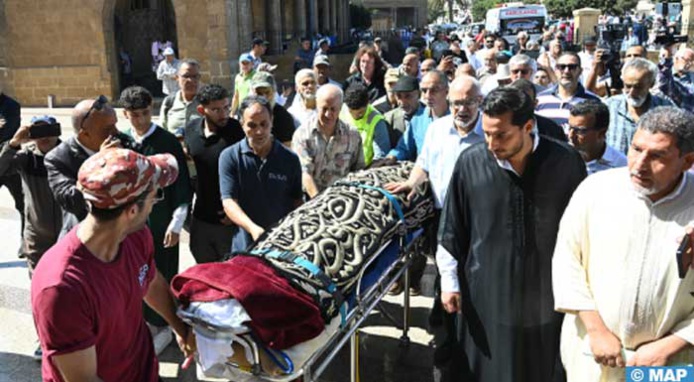 Funérailles à Casablanca de l'actrice feue Naima Lamcharki Funérailles à Casablanca de l'actrice feue Naima Lamcharki