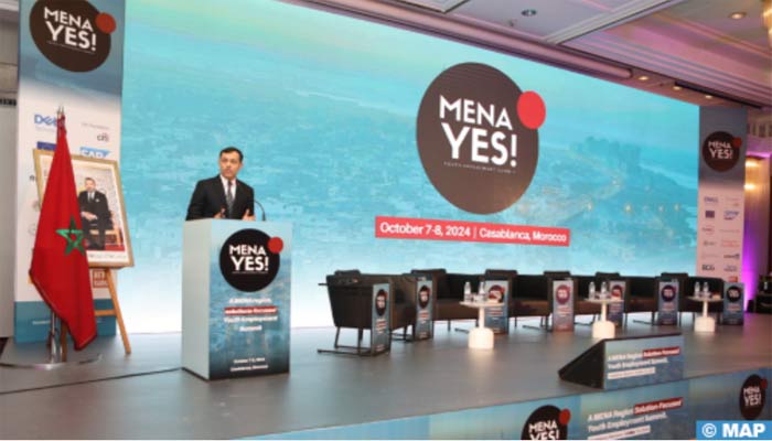 Casablanca: Coup d'envoi de "MENA YES! 2024", sommet régional sur les solutions d'emploi des jeunes Casablanca: Coup d'envoi de "MENA YES! 2024", sommet régional sur les solutions d'emploi des jeunes