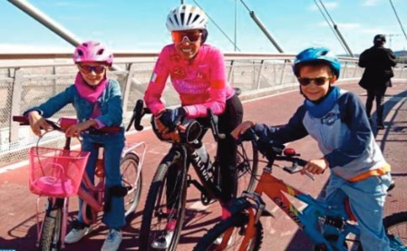 Le challenge de la cycliste maroco-italienne Latifa Benharara Le challenge de la cycliste maroco-italienne Latifa Benharara
