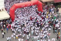 La première étape de la 2è édition des "Foulées féminines de la victoire" à Nador La première étape de la 2è édition des "Foulées féminines de la victoire" à Nador