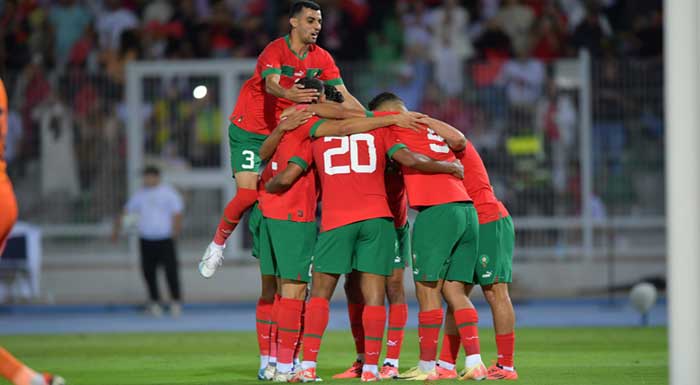Éliminatoires CAN-2025 . Le Maroc s'offre un festival de buts face à la République centrafricaine Éliminatoires CAN-2025 . Le Maroc s'offre un festival de buts face à la République centrafricaine