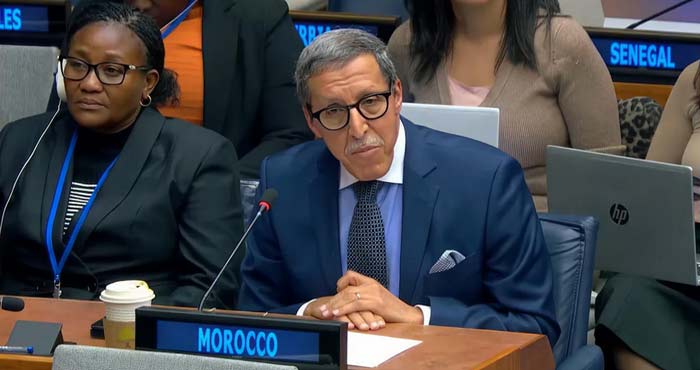 Omar Hilale: La diplomatie de l'Algérie souffre de pathologie schizophrénique Omar Hilale: La diplomatie de l'Algérie souffre de pathologie schizophrénique