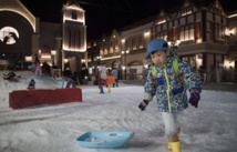 La neige, comble de l'exotisme en Thaïlande La neige, comble de l'exotisme en Thaïlande