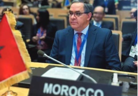 Devant le CPS de l'UA, le Maroc réitère la pertinence de l'approche intégrée et multidimensionnelle Devant le CPS de l'UA, le Maroc réitère la pertinence de l'approche intégrée et multidimensionnelle