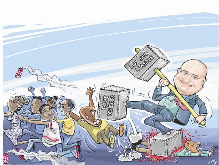 Bisbilles à propos du projet de loi sur la traite humaine Deux départements ministériels se disputent le droit de légiférer sur la question Bisbilles à propos du projet de loi sur la traite humaine Deux départements ministériels se disputent le droit de légiférer sur la question