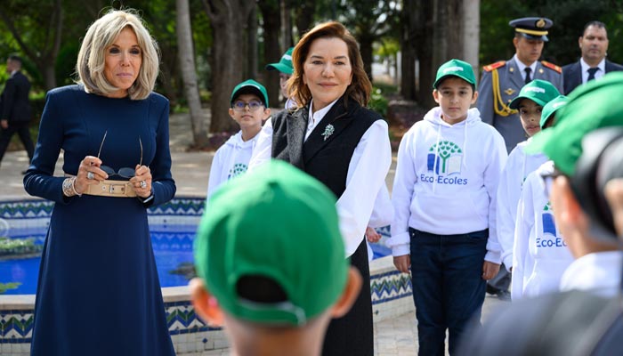 SAR la Princesse Lalla Hasnaa et Madame Brigitte Macron visitent le jardin d’essais botaniques de Rabat SAR la Princesse Lalla Hasnaa et Madame Brigitte Macron visitent le jardin d’essais botaniques de Rabat