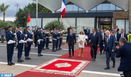Le Président français Emmanuel Macron a quitté le Maroc au terme d'une visite d’Etat Le Président français Emmanuel Macron a quitté le Maroc au terme d'une visite d’Etat