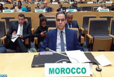 La Vision Royale en matière de lutte contre les effets du changement climatique en Afrique mise en exergue devant le CPS-UA La Vision Royale en matière de lutte contre les effets du changement climatique en Afrique mise en exergue devant le CPS-UA