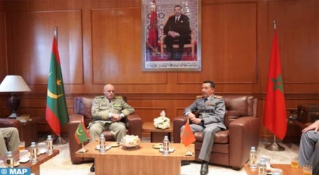 Tenue de la 5ème réunion de la Commission militaire mixte maroco-mauritanienne Tenue de la 5ème réunion de la Commission militaire mixte maroco-mauritanienne