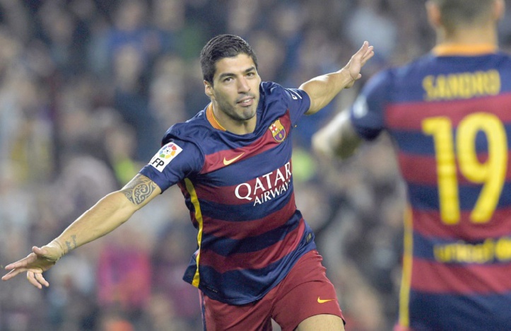 Triple ban de Suarez pour fêter son anniversaire barcelonais Triple ban de Suarez pour fêter son anniversaire barcelonais
