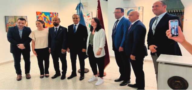 A Buenos Aires, des œuvres de peintres marocains suscitent admiration et engouement A Buenos Aires, des œuvres de peintres marocains suscitent admiration et engouement