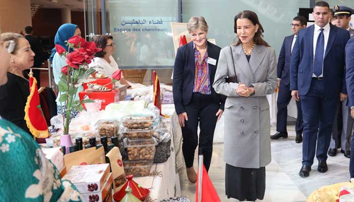 SAR la Princesse Lalla Meryem préside à Rabat la cérémonie d'inauguration du “Bazar de bienfaisance” du Cercle diplomatique SAR la Princesse Lalla Meryem préside à Rabat la cérémonie d'inauguration du “Bazar de bienfaisance” du Cercle diplomatique