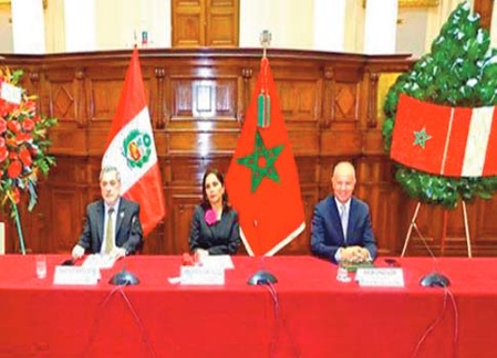 Le Congrès péruvien abrite la deuxième édition de la “Journée parlementaire du Royaume du Maroc” Le Congrès péruvien abrite la deuxième édition de la “Journée parlementaire du Royaume du Maroc”