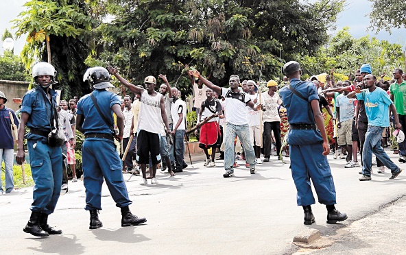 Le Burundi proche de "la guerre civile" Le Burundi proche de "la guerre civile"